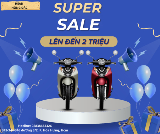 SUPER SALE – ƯU ĐÃI CỰC ĐỈNH