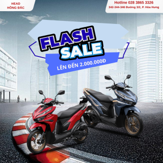 FLASH SALE – ƯU ĐÃI BÙNG NỔ TẠI HEAD HỒNG ĐẮC!