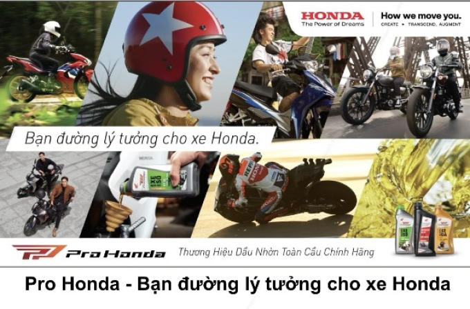 DẦU NHỜN PRO HONDA