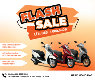 FLASH SALE – GIẢM SỐC LÊN ĐẾN 2.000.000Đ