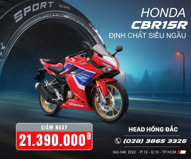 CHỚP NGAY CƠ HỘI – SỞ HỮU CHIẾN MÃ CBR150R VỚI ƯU ĐÃI KHỦNG